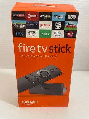 Amazon Fire TV Stick w/Alexa Voice Remote 2nd Generation New/Factory Sealed
