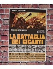 Affiche LA BATTAGLIA DES GIGANTS Henry Fonda Robert Shaw Charles Bronson A29