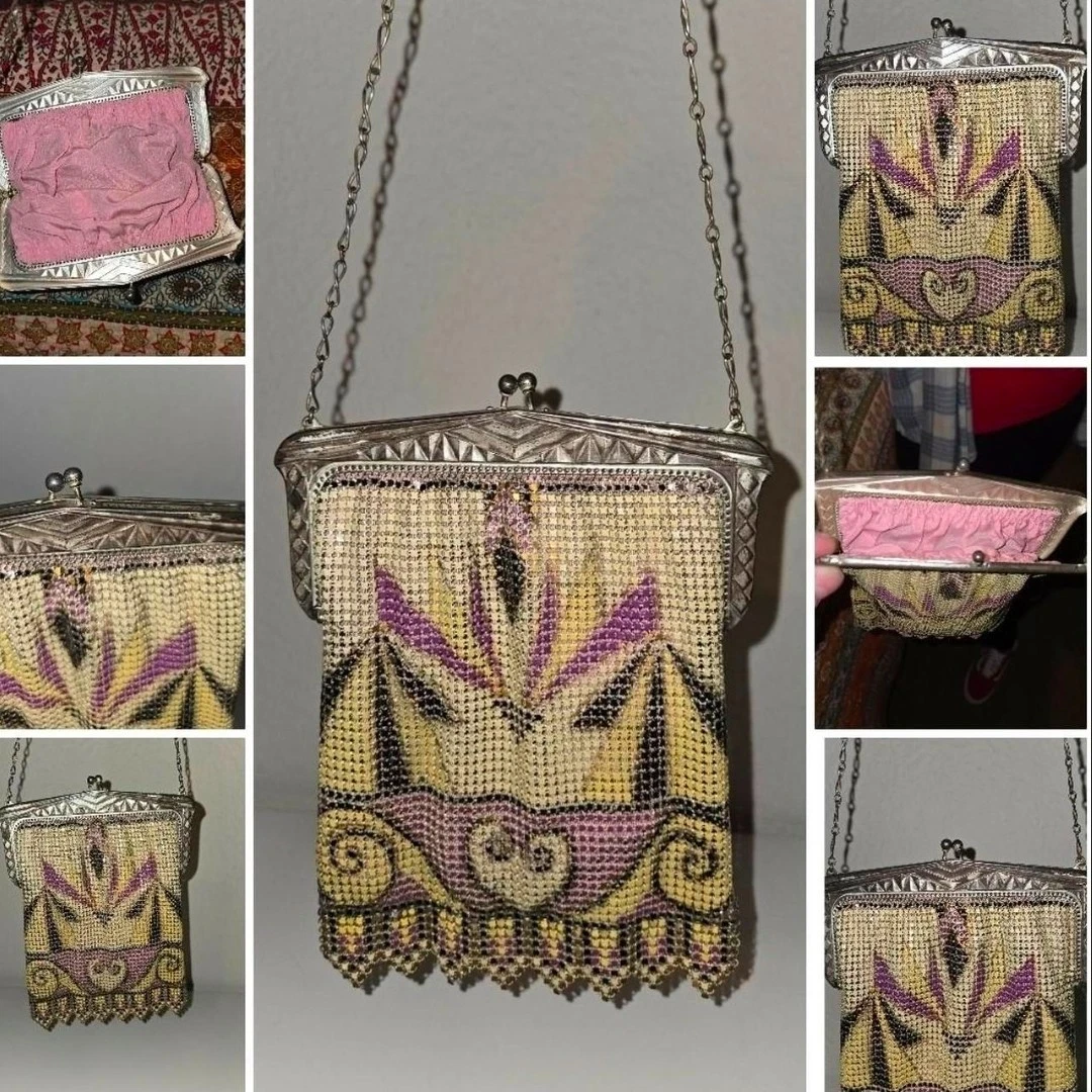 Whiting & Davis Flapper Mesh Vintage Bags, Handbags & Cases for