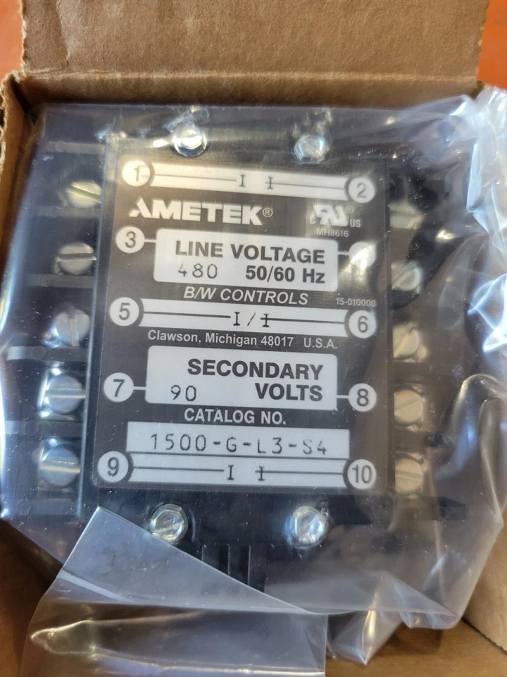 NEW AMETEK 1500-g-l3-s4 LIQUID LEVEL CONTROL 1500Gl3s4 - Image 2 of 3