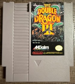 Double Dragon III NES | Complete in Box | Cart, Manual & Box | Authentic