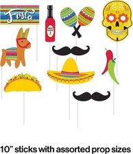 Serape Cinco de Mayo Mexican Fiesta Theme Party Favor Photo Props