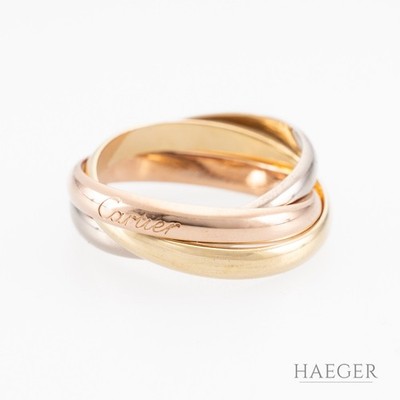 Cartier Trinity Ring | klassisches Modell | Gr. 61 | 750/- Gold | Full Set