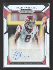 2019 Panini Prizm Draft Picks Iman Marshall #226 RC Auto