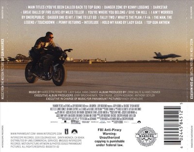 TOP GUN: MAVERICK NEW CD
