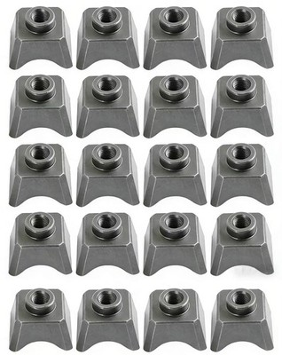 20 PCS Forestry Mulcher Type E Knife Teeth Replacement 112800098-K For Fae/Cat