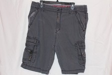 Unionbay Men's Cargo Shorts Size 36 Gray Utility Pockets