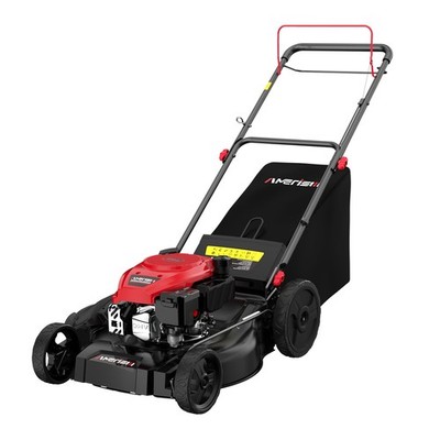 Amerisun 21'' Gas Lawn Mower, Reliable 170cc Engine, 3-Speed Control, Medium Lawn