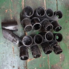 9 Stück Quadro Winkelkupplungen 45° Winkelkupplung Dachkupplung V Kupplung