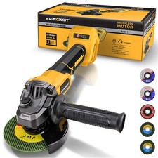 5 inch Cordless Angle Grinder Compatible Dewalt 20V Battery Brushless 11000RPM