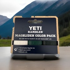NEW YETI Rambler MagSlider Color Pack Black Forest Green
