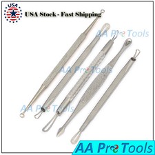 5pc Pimple Blackhead Remover Comedone Acne Spot Popper Blemish Extractor Kit