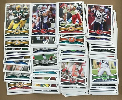 2012 Topps NFL Football Star Veteran Base Cards #1-440 NO Rookies You Pick PYC!