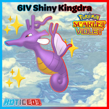 ✨Shiny Kingdra 6IV✨ Pokemon Scarlet & Violet 🚀Fast🚀 Indigo Disk DLC