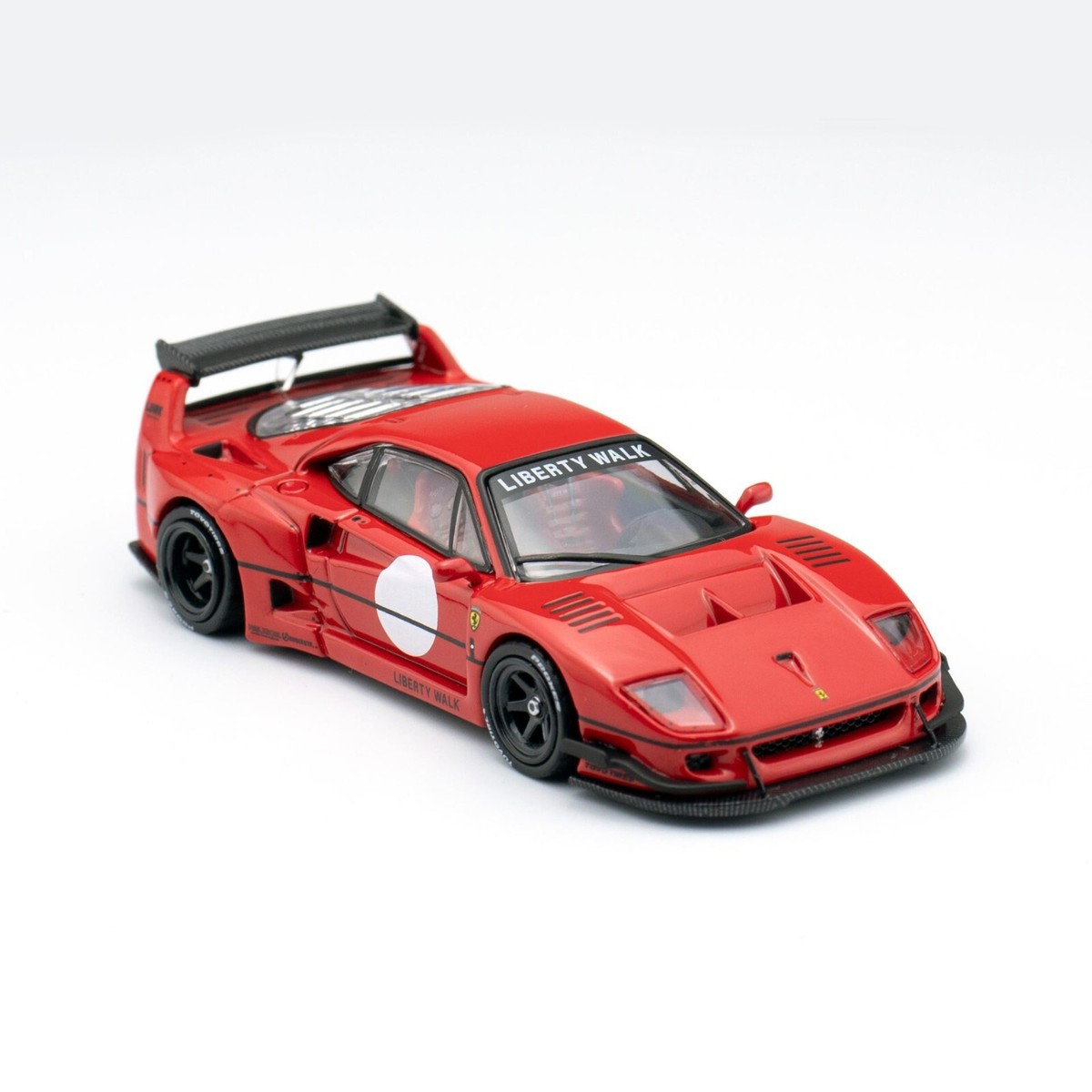 INNO64 1:64 LBWK LIBERTY WALK FERRARI F40 RED SEALED | eBay