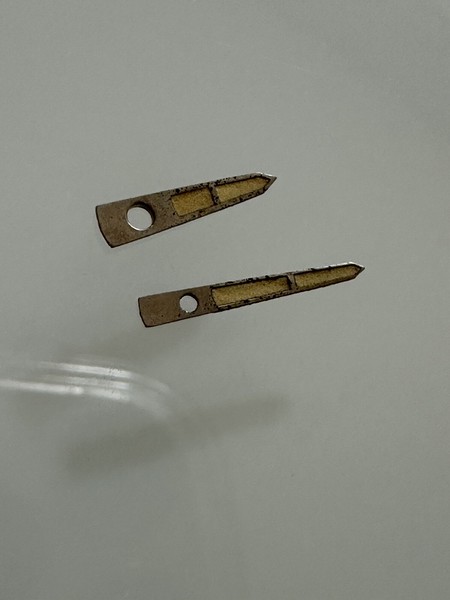 Vintage Jenny Aiguilles Heures et Minutes Valjoux 72 Lume Original