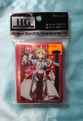 Bushiroad Fate/Apocrypha Saber of Red/Mordered Card Sleeves *New/Sealed ...