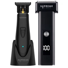 Supreme Trimmer 2-in-1 T-Fader Shaver & T-Shaper Trimmer | STF501 & ST5206 Black