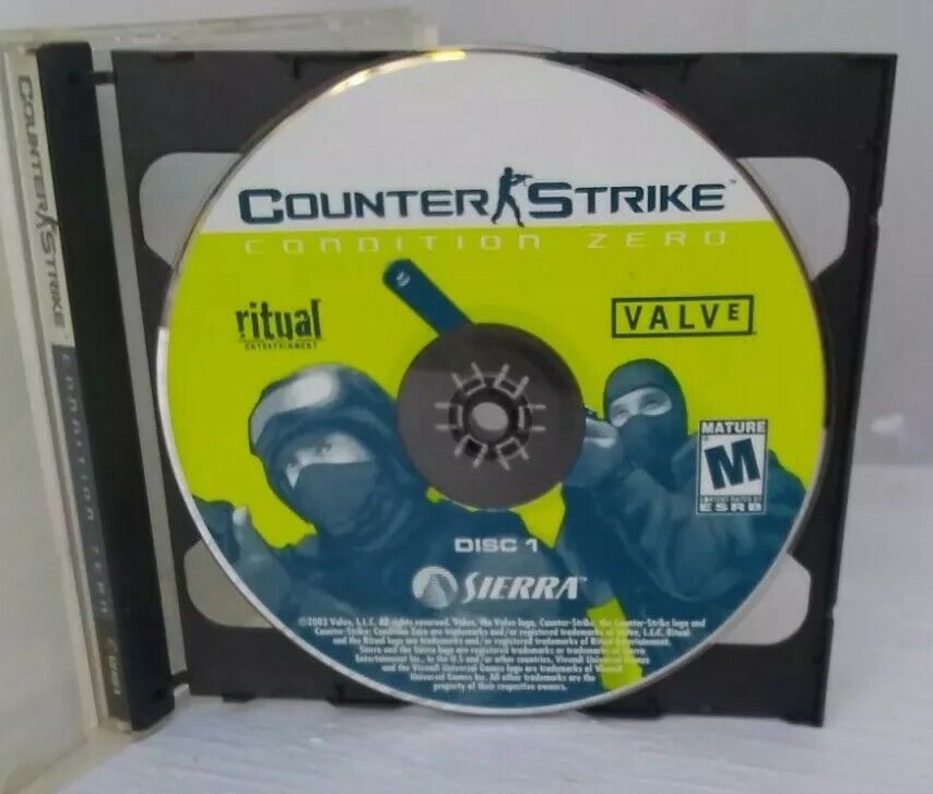 DVD Jogo de Video Game: Counter Strike Condition Zero PC - D0115