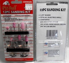 Hobbyist Sanding Kit 12 Pc. (CHIW181)