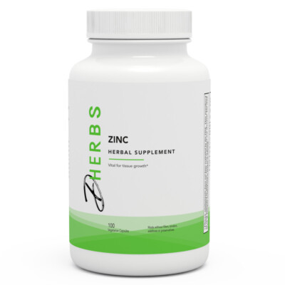 Dherbs Zinc Formula, 100-Count Bottle