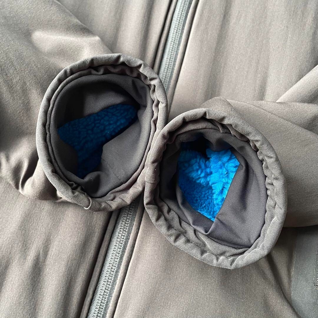 Arc'teryx Polartec Giacca in Pile con Vecchia Etichetta Parka Montagna Uomo Taglia S