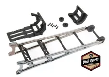 Traxxas 9460x DRAG Wheelie Bar Black Chrome w/ Wheelie Bar Mount Drag Slash