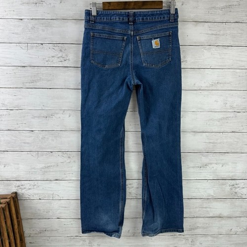 Carhartt Jeans Workwear Blue Jeans Boys 14 (measures 28x27.5") - Picture 6 of 11