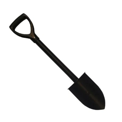 Maximus Mild Steel Spade - Black Ada