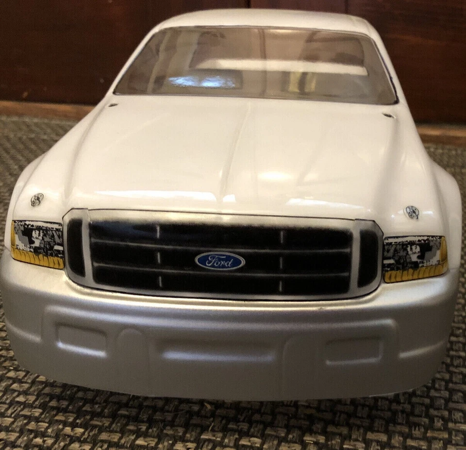 Proline Ford Truck Body F-350 2004 Super Duty Pickup Monster Traxxas TMAXX White - Image 4 of 4