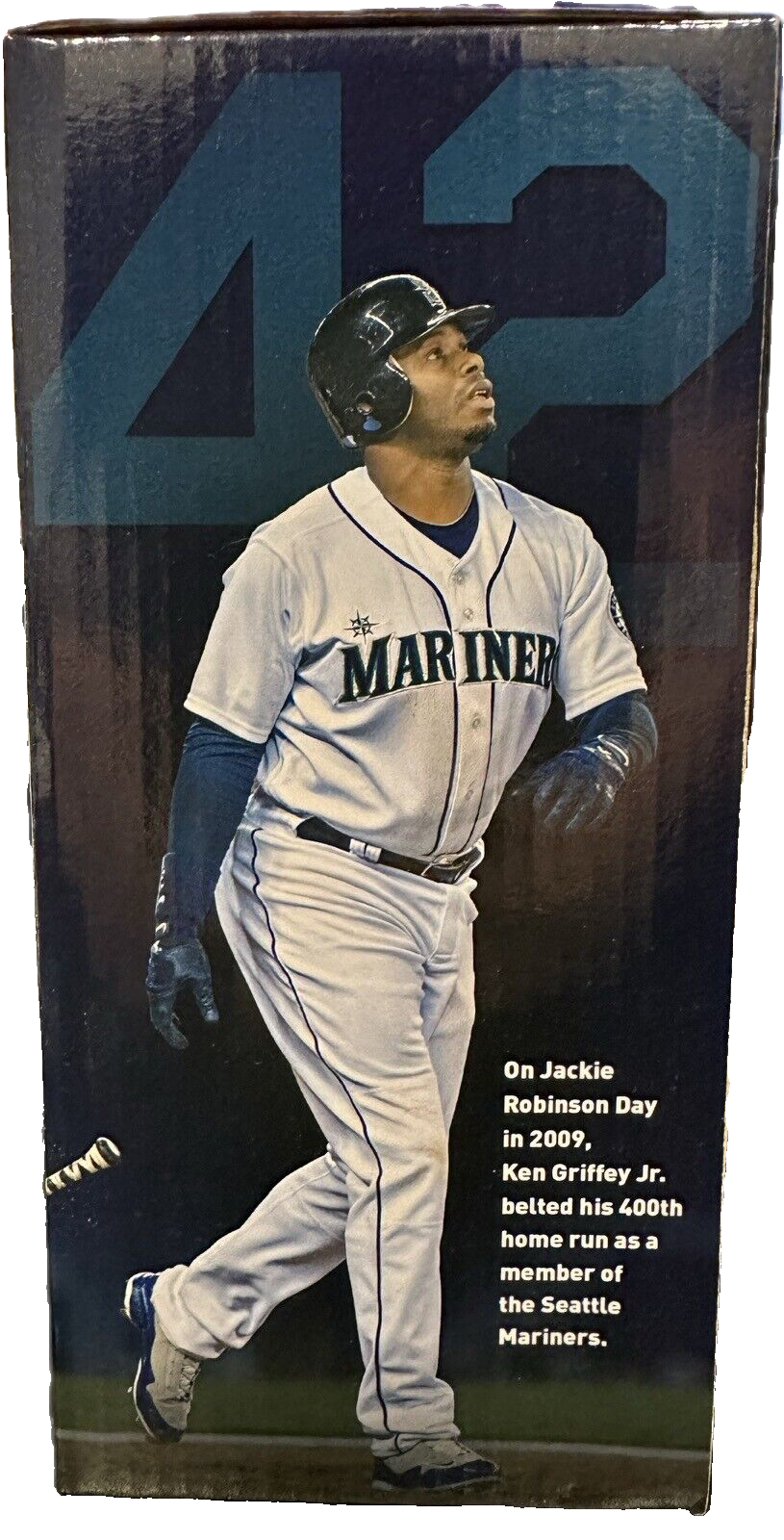 Ken Griffey Jr - Bobblehead - Seattle Mariners - GA 2022 - #42 Jackie Robinson-image