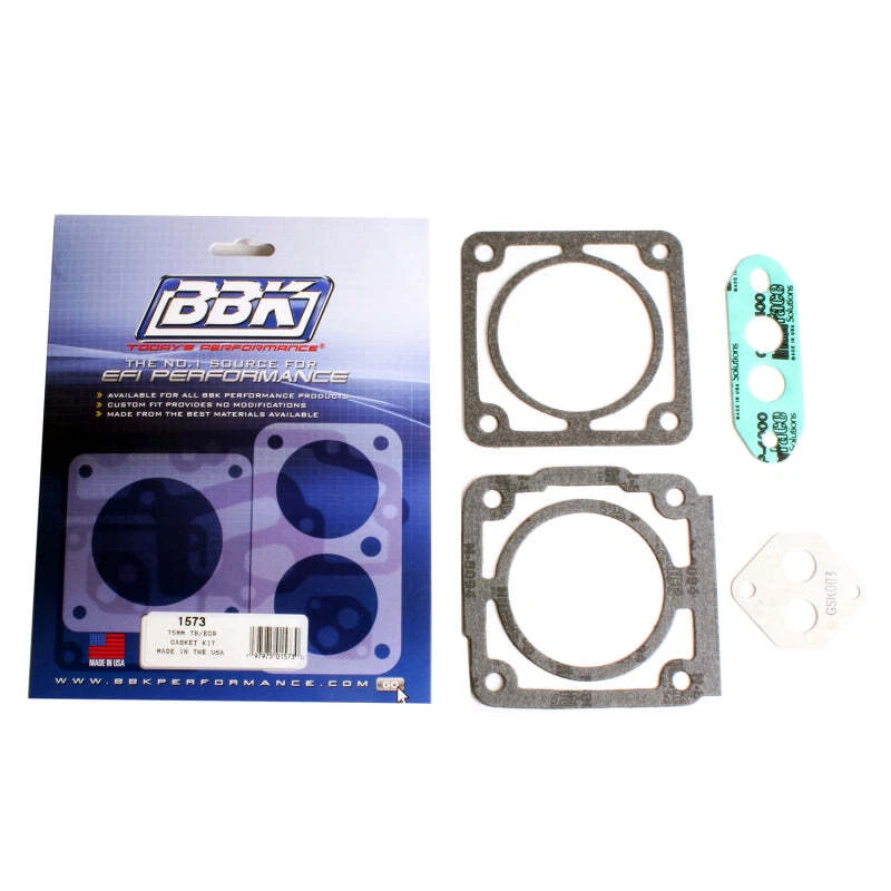 Kit de junta de cuerpo de acelerador BBK para 86-93 Mustang 5,0 75 mm Foto 2 de 4