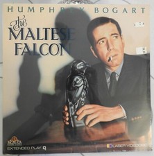 The Maltese Falcon Humphrey Bogart Mary Astor Peter Lorre Like New Laser Disc LD