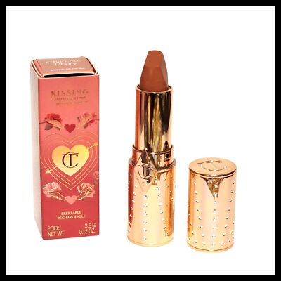 Charlotte Tilbury K.I.S.S.I.N.G Lipstick in LOVE BLOOM 3.5g/0.12oz Full Size New
