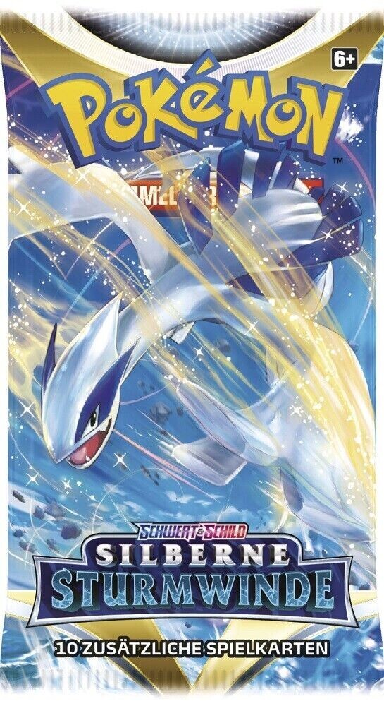 Pokemon - SWSH12 Silberne Sturmwinde - 1 Booster -  Deutsch NEU OVP