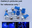 thumbnail 2  - 10000K Blue Interior LED Lights Package Bulb SMD For 2002-2009 Chevy Trailblazer