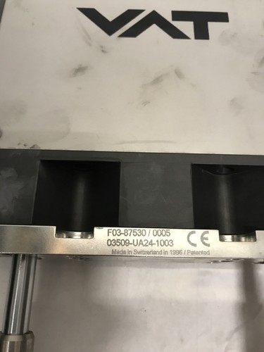 VAT F03-87530 / 005 03509-UA24-1003 CE High Vacuum Valve AWM-C-5–7-001 - Picture 2 of 9
