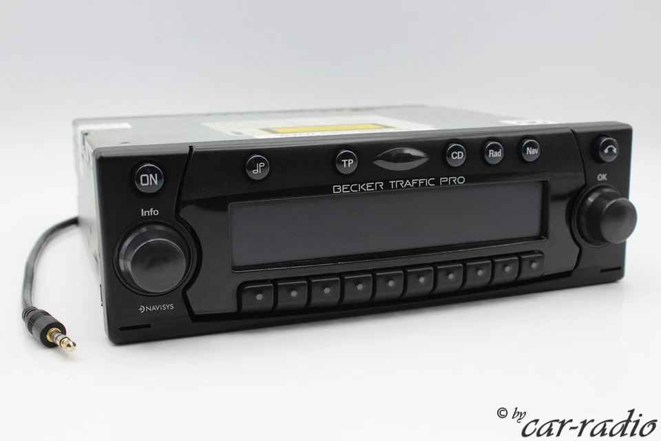 Becker Traffic Pro BE4720 AUX-IN MP3 Navigationssystem CD-R Autoradio Navigation - Bild 2 von 4