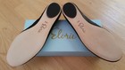 NIB Elorie Italian Women's Hadley Ballet Wedge Flat Black Snake Print size 9.5M — photo 4