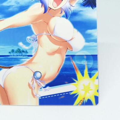 SHIRO Bikini white Stripe Swimsuit CardConnect Bomber Girl KONAMI