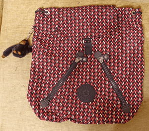 Pink Casual New Kipling – 42 Backpack Cm Chevron Fundamental xzZ1Zwaqf