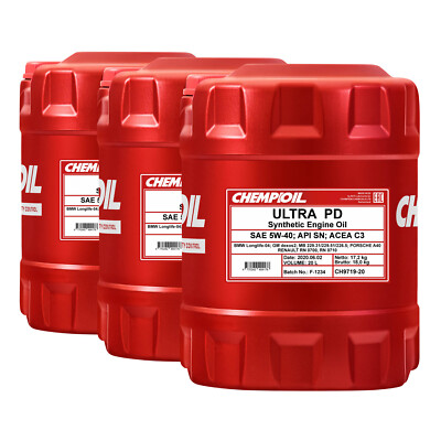 60 (3x20) Liter CHEMPIOIL Ultra PD 5W-40