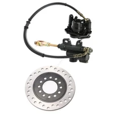 Rear Foot Brake Caliper+Disc Rotor for 50cc-125cc Mini  ATV Quad Go Kart Buggy