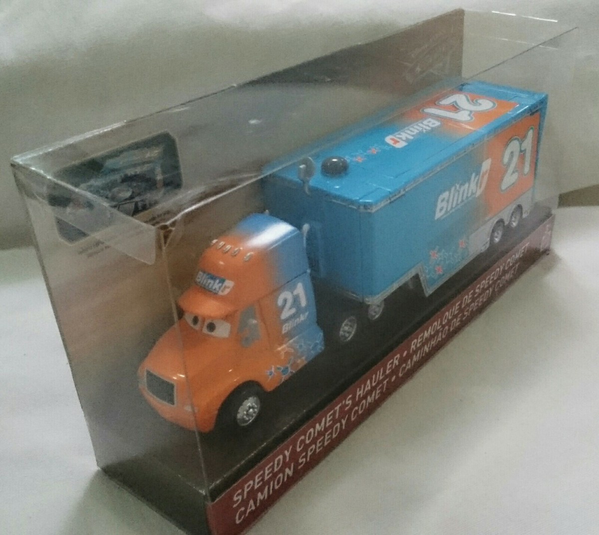 DISNEY PIXAR CARS SPEEDY COMET'S HAULER BLINKR 21 NIP | eBay