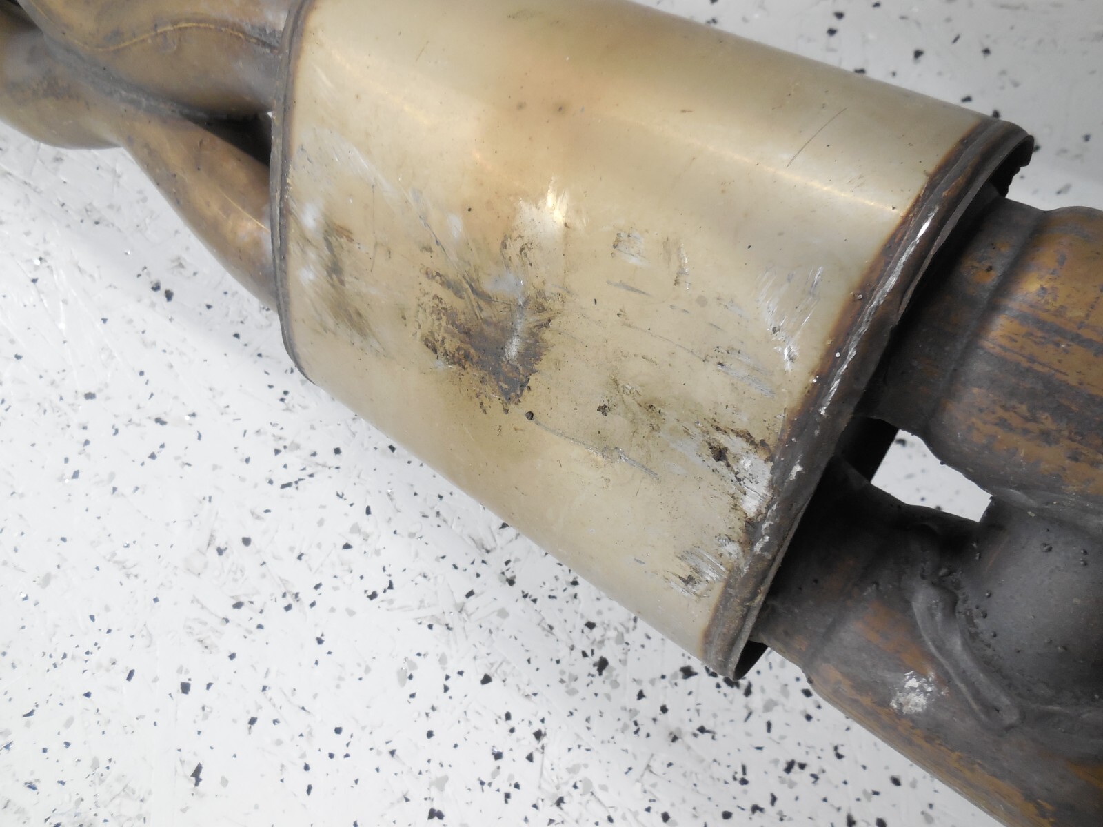 2014 2015 2016 Maserati Quattroporte 3.0L Exhaust Y Mid Pipe OEM