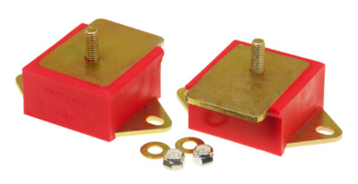 Prothane For 72-86 Jeep CJ 6cyl Motor Mounts - Red | eBay