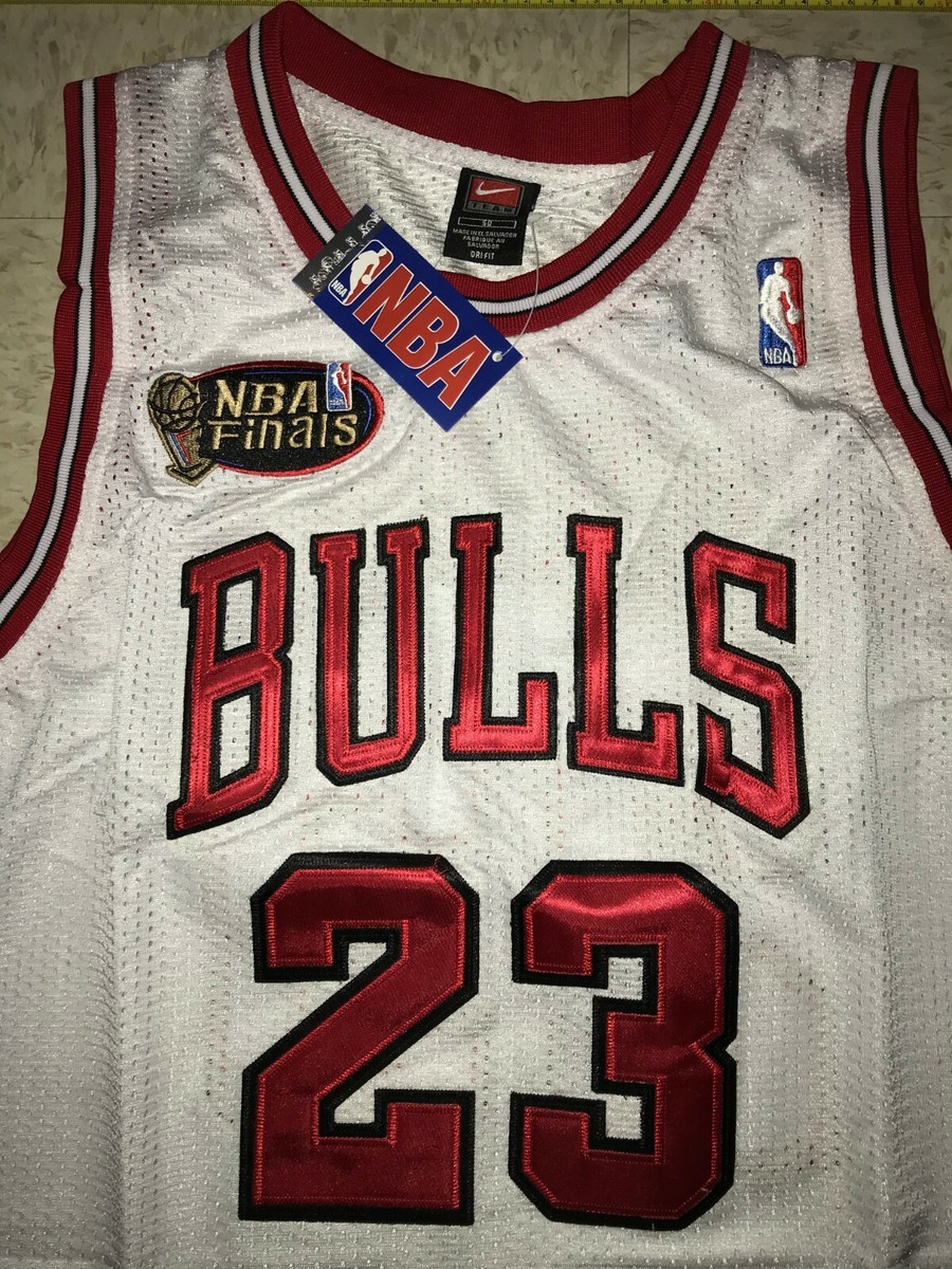 Michael Jordan Chicago Bulls NBA Finals jersey 1997