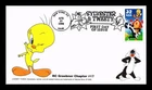 DR JIM STAMPS US COVER SYLVESTER & TWEETY LOONEY TUNES FDC GRAEBNER AFDCS CACHET