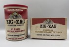Antique Zig Zag Cigarette Tobacco Classic American Blend & 100 Tubes