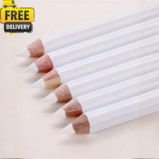 1-12 Pcs White Wood Marker Pen Tailor Chalk Pencil Sewing Knitting Fabric Tool
